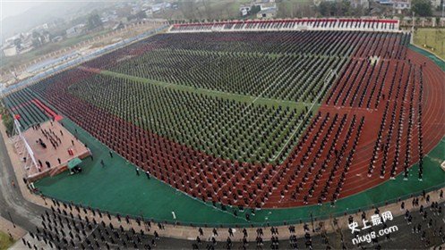 史上最大规模的咏春拳表演 10,021名学生参与