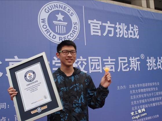中国各小学、中学、大学院校学生的校园吉尼斯纪录挑战