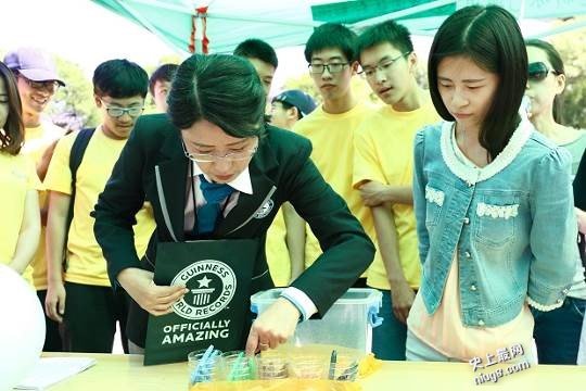 中国各小学、中学、大学院校学生的校园吉尼斯纪录挑战