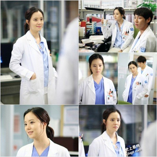 宋慧乔变身为美女医生-热播剧《太阳的后裔》