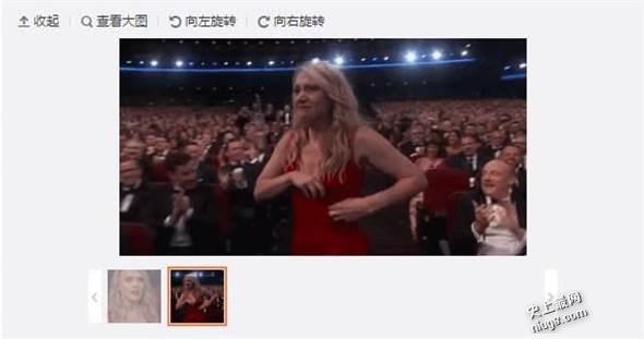 好狂！凯特麦金侬夺女配 从胸前拿出得奖感言