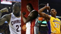 NBA球星手臂肌肉pk：魔兽霍华德和詹姆斯