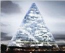 鸟巢设计师在巴黎建造180米“摩天金字塔