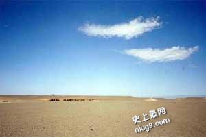 罗布泊-太阳墓,型如太阳的墓地