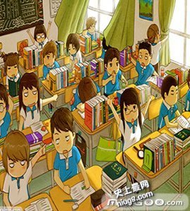 最新校园十大盘点 看校花 读好书