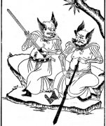 传说中的门神神荼、郁垒、秦叔宝和尉迟恭 谁厉