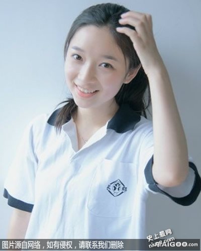 中国十大最美校服女生 谁是你的女神,
