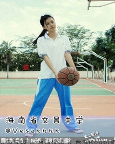中国十大最美校服女生 谁是你的女神,