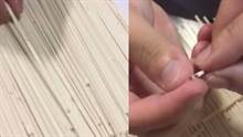 快吐了！麵条长出奇怪黑点 剥开一看全是