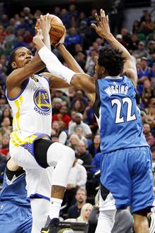NBA》四巨头92分 勇士逆转击败灰狼