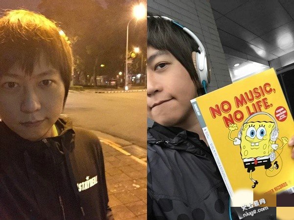 娱乐八卦:阿信槓上海绵宝宝　穿皮卡丘T恤“歪嘴